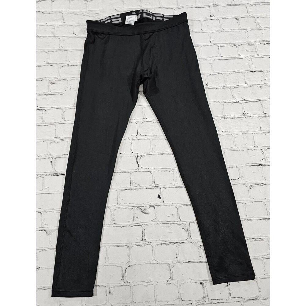 Devops Black Thin Tights 3/4 Compression Pants MENS SIZE M